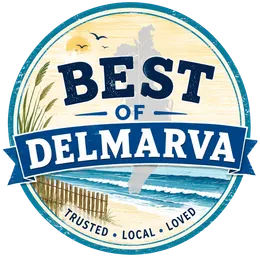 Best of Delmarva badge — trusted, local, loved