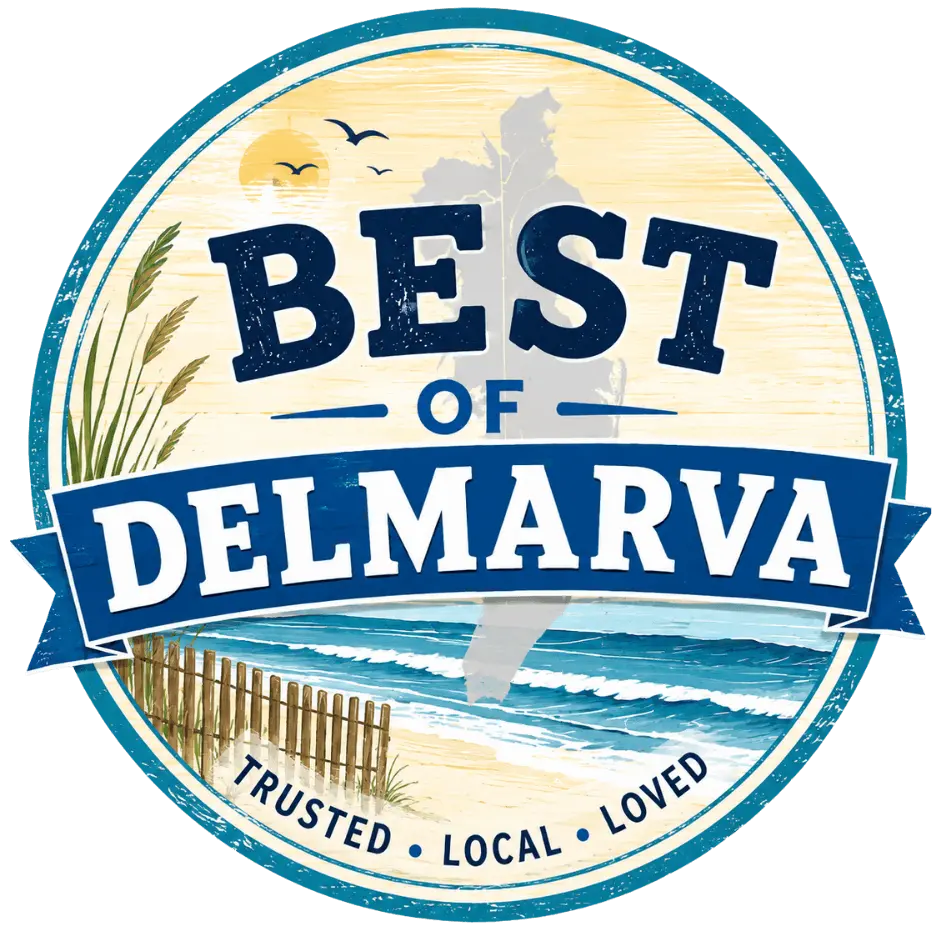 Best of Delmarva badge: Trusted, Local, Loved