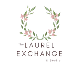 The Laurel Exchange and Studio logo